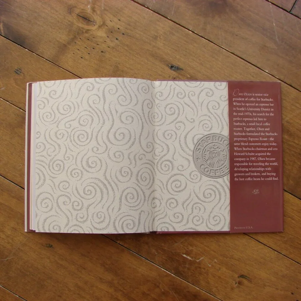 Starbucks Passion For Coffee Cookbook Hardcover with DJ Collectible 1st Printing - Picture 8 of 11